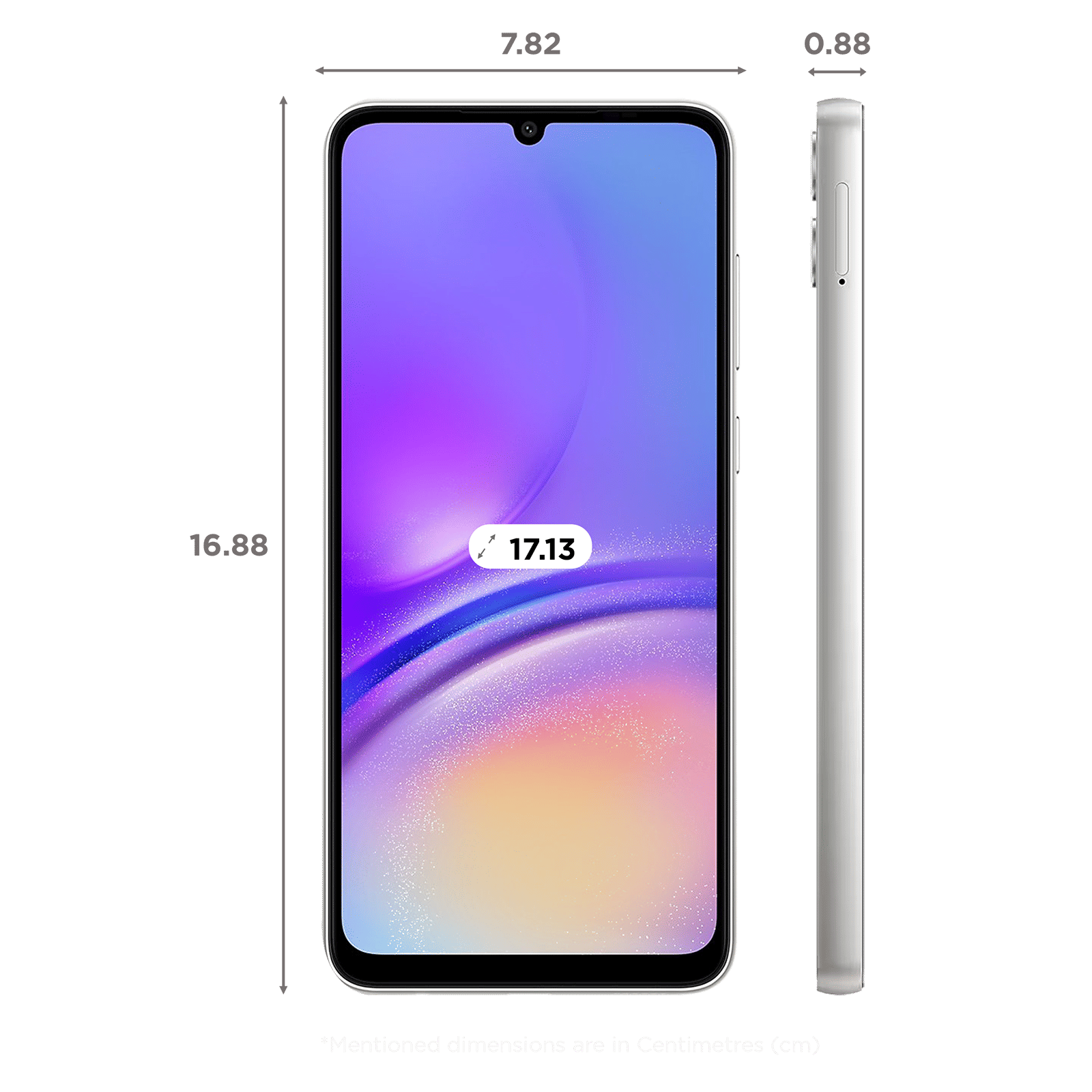 Buy SAMSUNG Galaxy A05 (6GB RAM, 128GB, Silver) Online - Croma